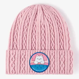 Pleasing Rabbit Hair Beanies