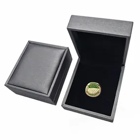 Silver PU Box Silver PU Box - Custom Beanies Now