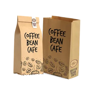Kraft Paper Food Bag - Custom Beanies Now