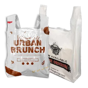 Eco-friendly Plastic To Go Bag - Custom Beanies Now