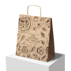Kraft Paper Packaging Bag - Custom Beanies Now