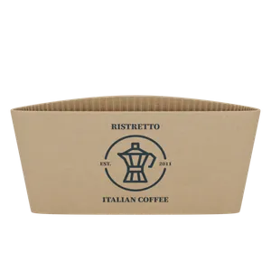 Corrugated Cup Sleeve - Custom Beanies Now