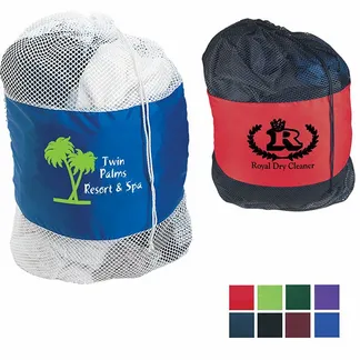 Custom Mesh Laundry Bag - Custom Beanies Now