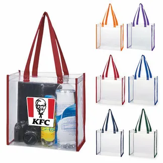 Custom Clear Tote Bag - Custom Beanies Now