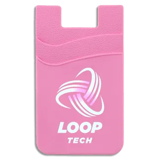 Silicone Phone Wallet Dual Card Holder - Custom Beanies Now