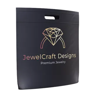 Custom Non-Woven Large Exhibition Tote Bag - Custom Beanies Now