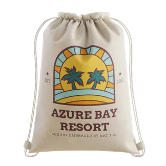 Custom Cotton Drawstring Bag - Custom Beanies Now