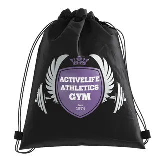 Custom Polyester Drawstring Bag - Custom Beanies Now