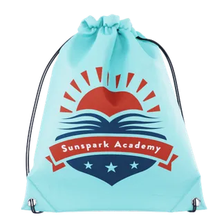 Custom Non-Woven Drawstring Bag - Custom Beanies Now