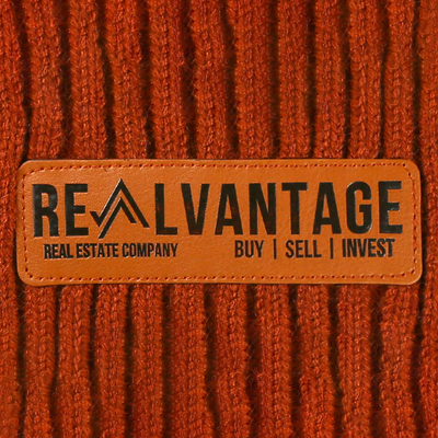 Leather Patch Leather Patch - Custom Beanies Now