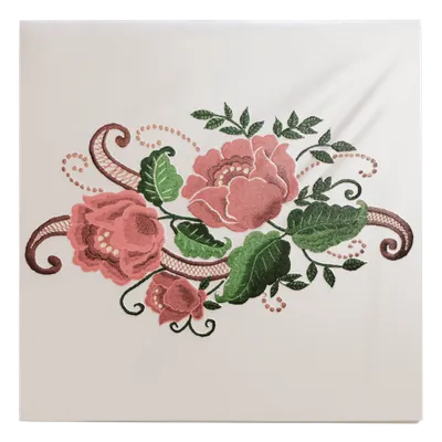 Embroidered Cloth Napkin Embroidered Cloth Napkin - Custom Beanies Now