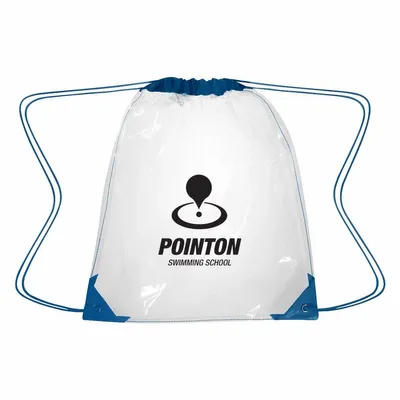 Clear - Royal Blue Clear - Royal Blue - Custom Beanies Now
