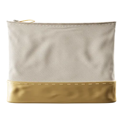Natural with Gold Natural with Gold - Custom Beanies Now