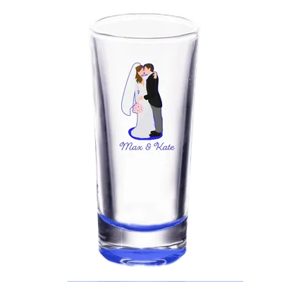Clear Cordial Shooter Shot Glass - Custom Beanies Now