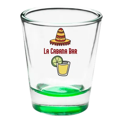 Clear Glass Shot Glass - Custom Beanies Now