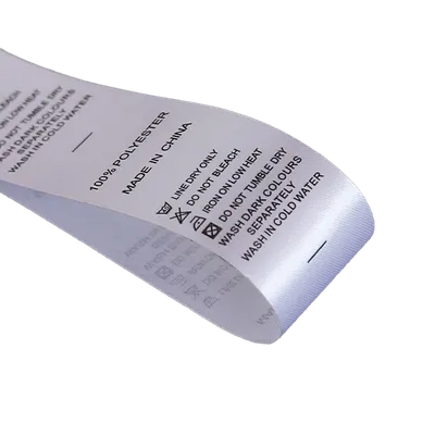 Printed Care Labels - Custom Beanies Now