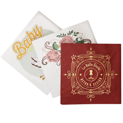 Custom Cloth Gala Napkin - Custom Beanies Now