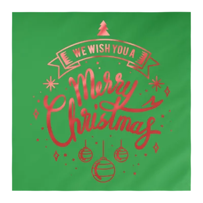Premium Foil Stamped Luncheon Napkins - Custom Beanies Now