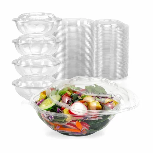 Plastic Salad Bowl - Custom Beanies Now