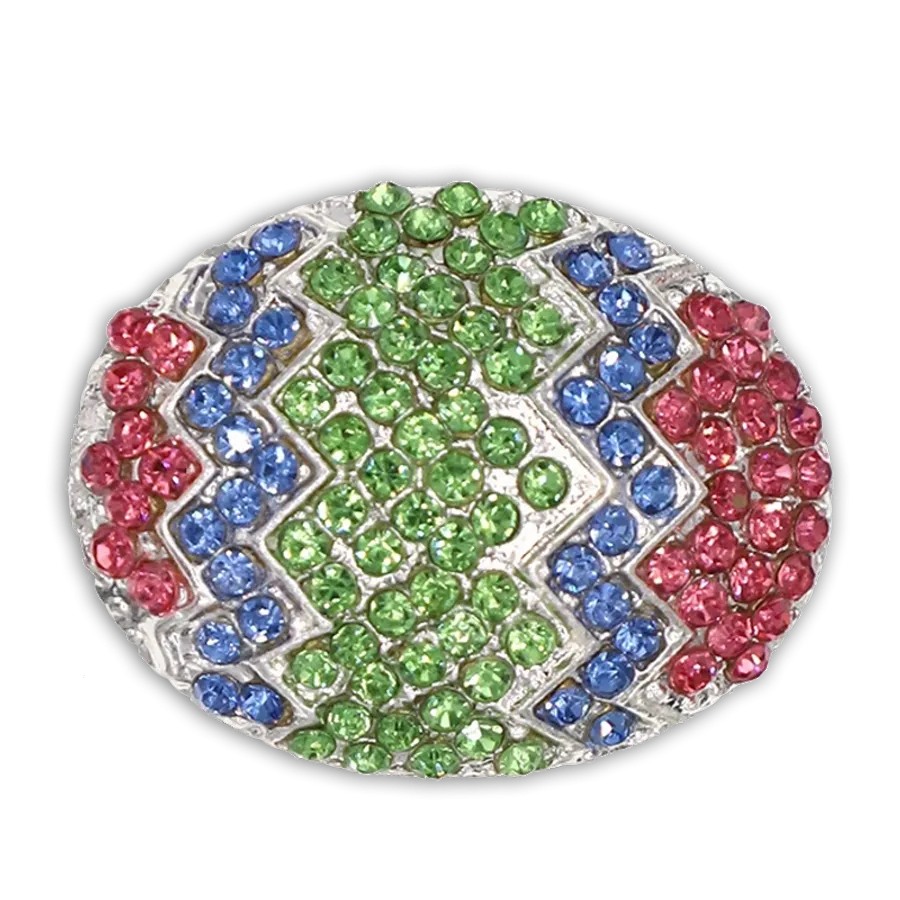 Rhinestone Pin - Custom Beanies Now